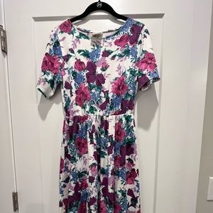 Vintage Robin Gayle Floral Dress